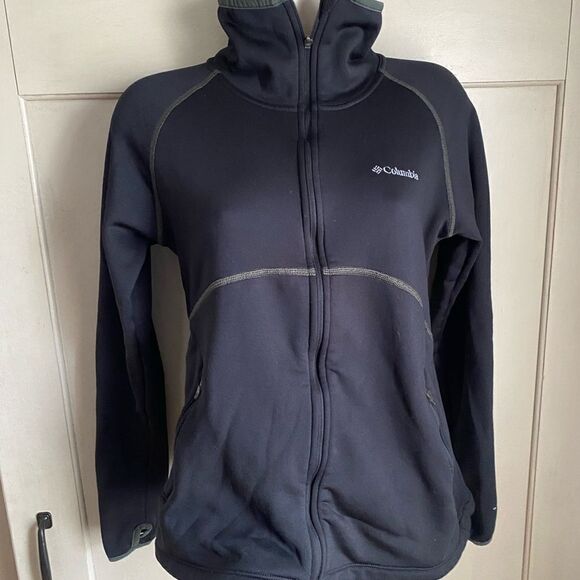 Columbia Ladies Zip Ip Jacket Sweatshirt Med - Picture 10 of 13